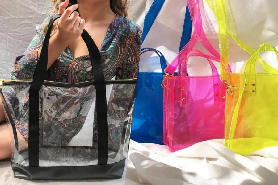 pvc tote bag
